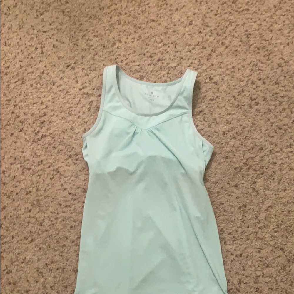 Blue tank top